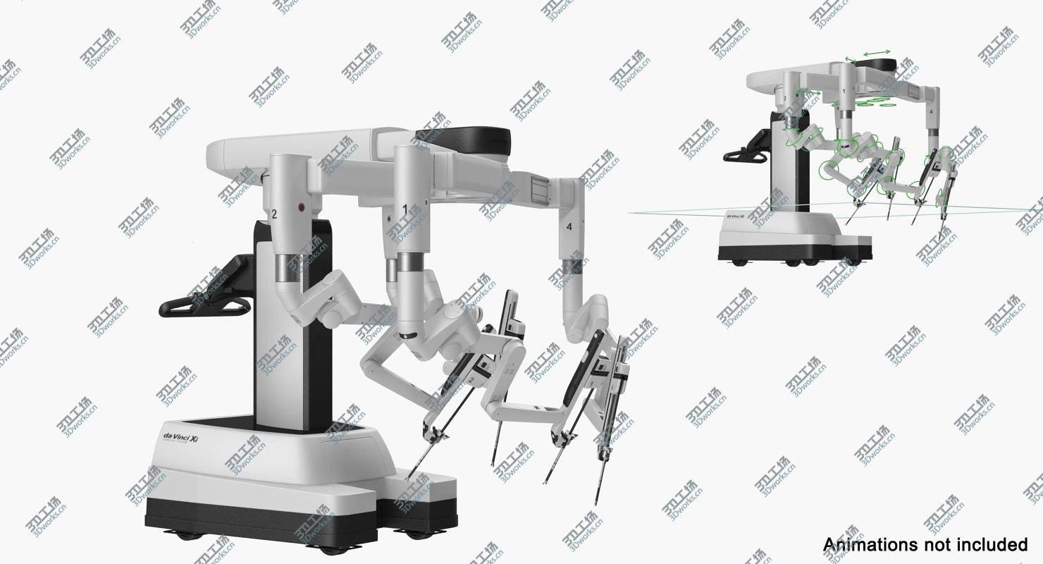 images/goods_img/202104021/3D Surgical Robotic System da Vinci SI Rigged/3.jpg